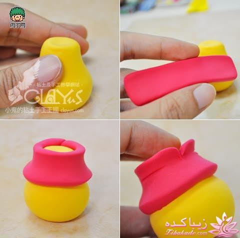 آموزش عروسک سازی،عروسکـــهای خمیــــــری